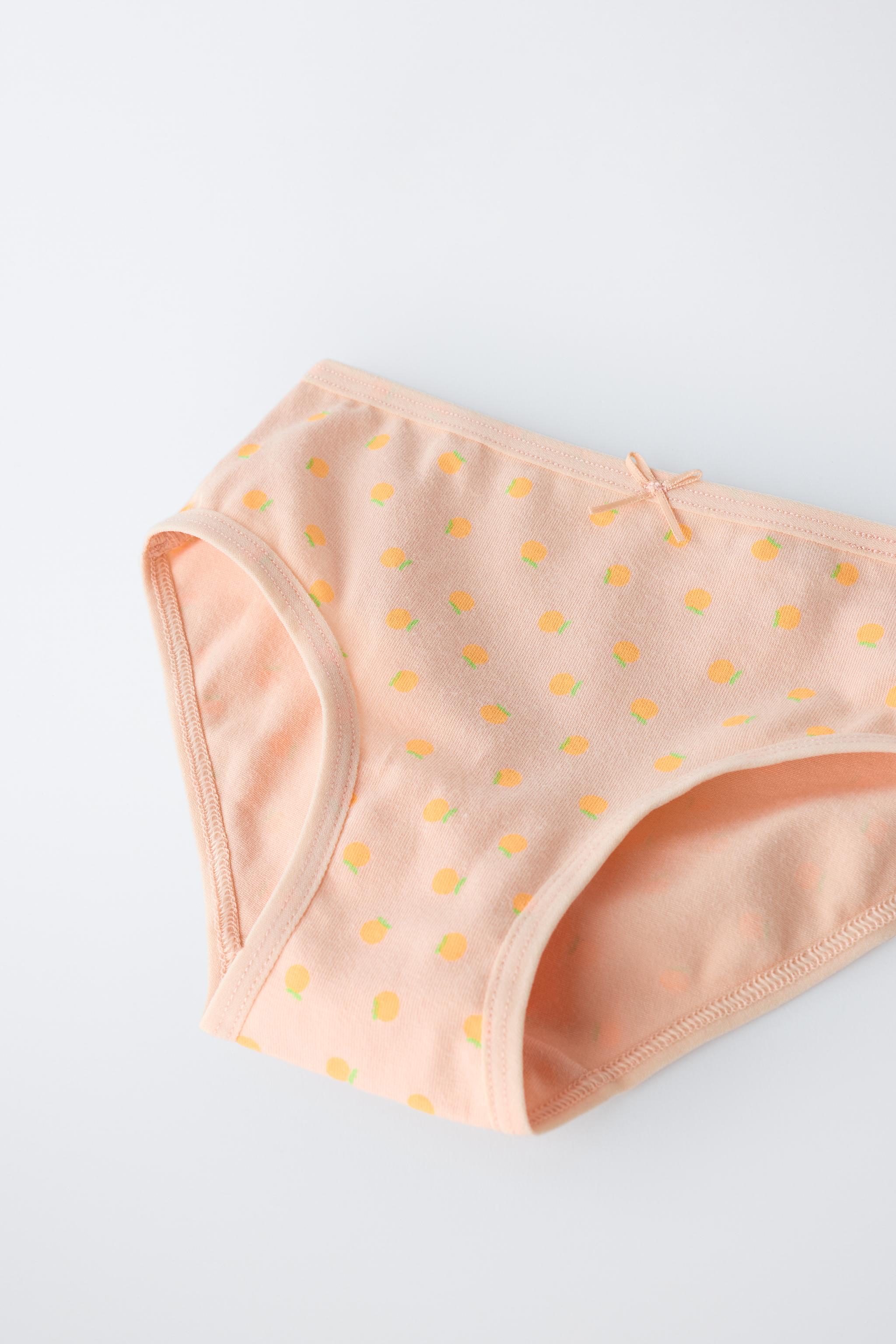 1 1/2-6 YEARS/ SIX-PACK OF FRUIT UNDERWEAR